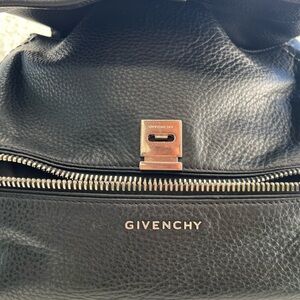 Givenchy Black Leather Backpack